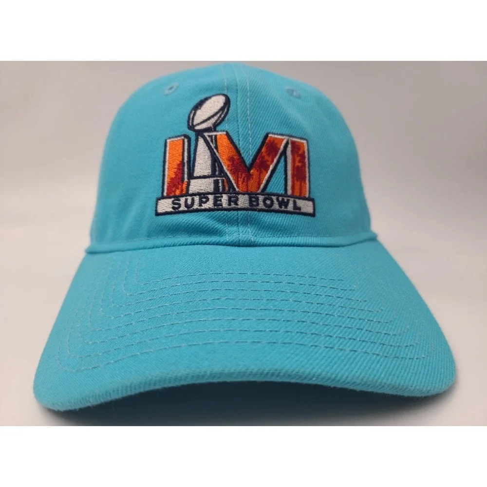 Super Bowl LVI New Era 9Twenty Strapback Adjustable Hat Cap Los Angeles Rams NFL